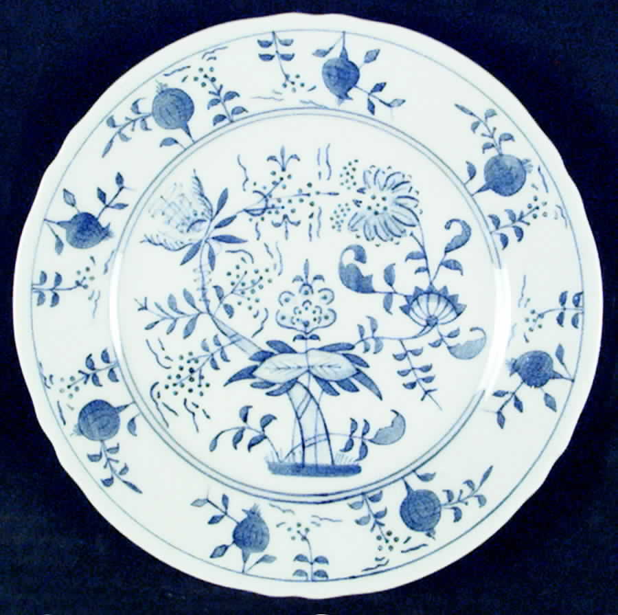 Old Meissen Salad Plate by Schumann - Bavaria-1