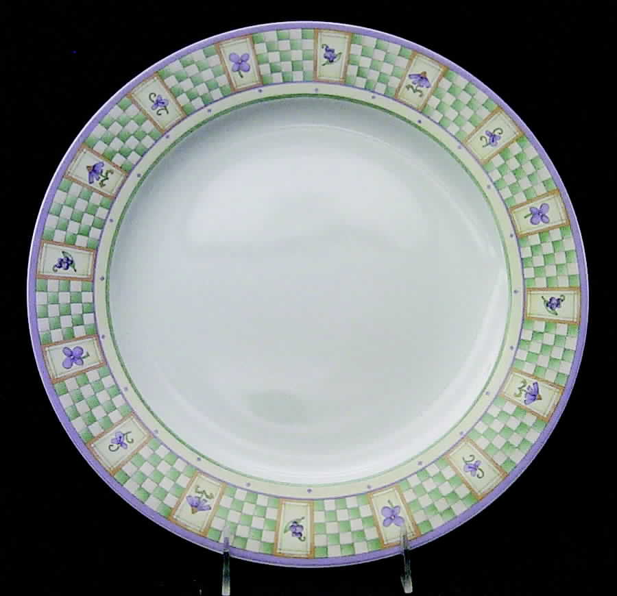 Lavender Tea Garden 12" Chop Plate (Round Platter) by Sakura-1