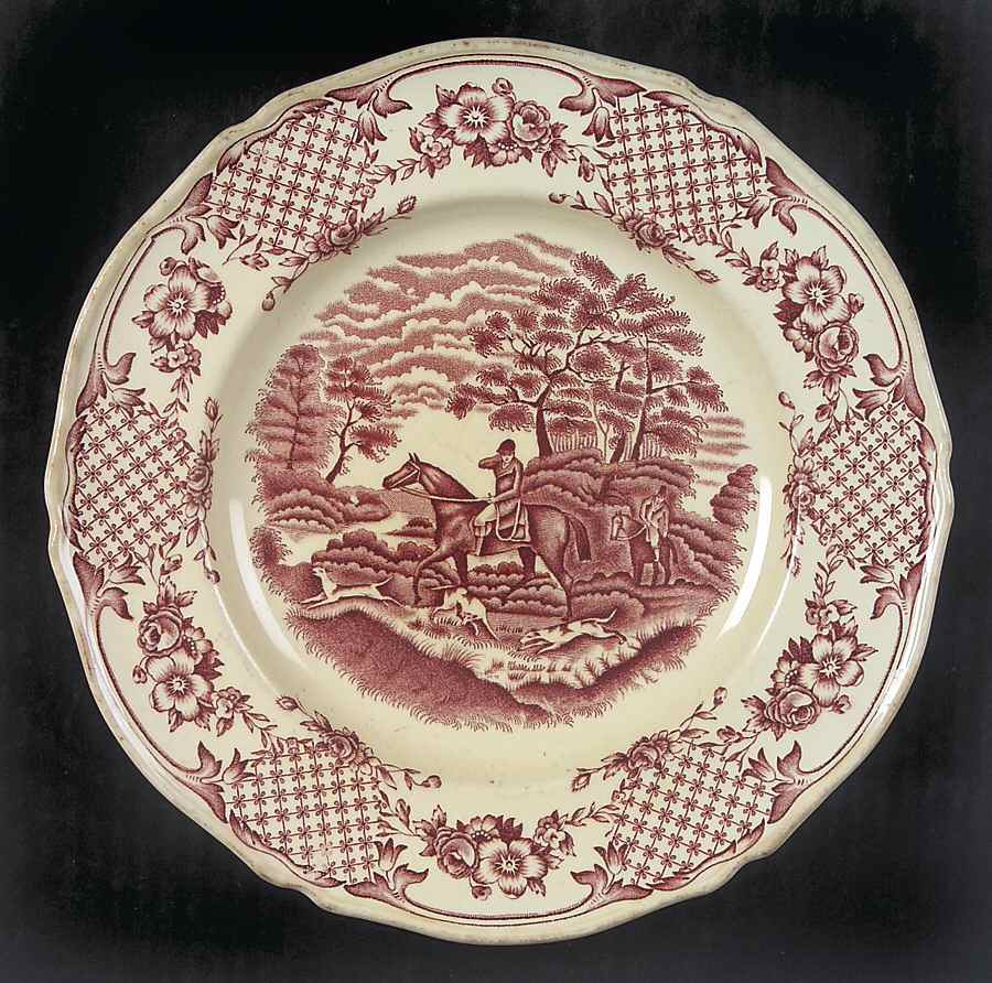 STV8 Luncheon Plate by John Steventon & Son-1