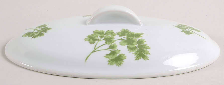 Parsley Lid for 1.5 Pint Oval Covered Casserole by Sadek-1