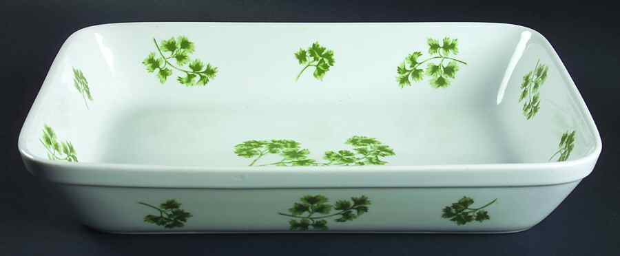 Parsley 12" Rectangular Baker by Sadek-1