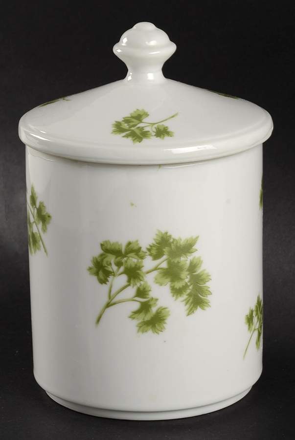 Parsley Medium Canister & Lid by Sadek-1