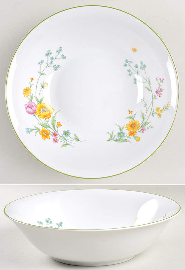 Lisbon 9" Round Vegetable Bowl by Sango-1