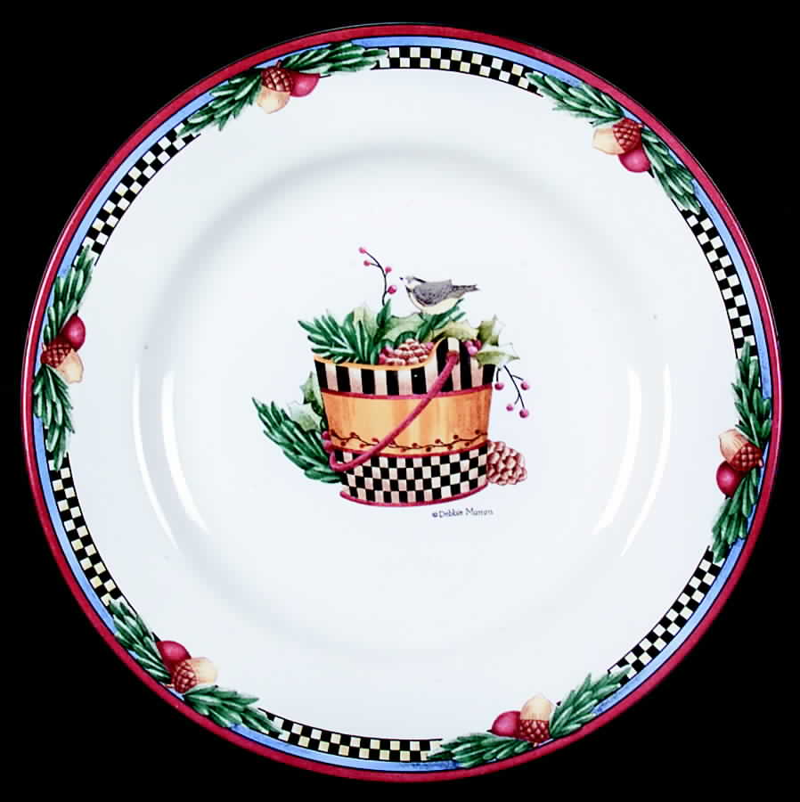 Pine Cone Salad Plate by Sakura-1