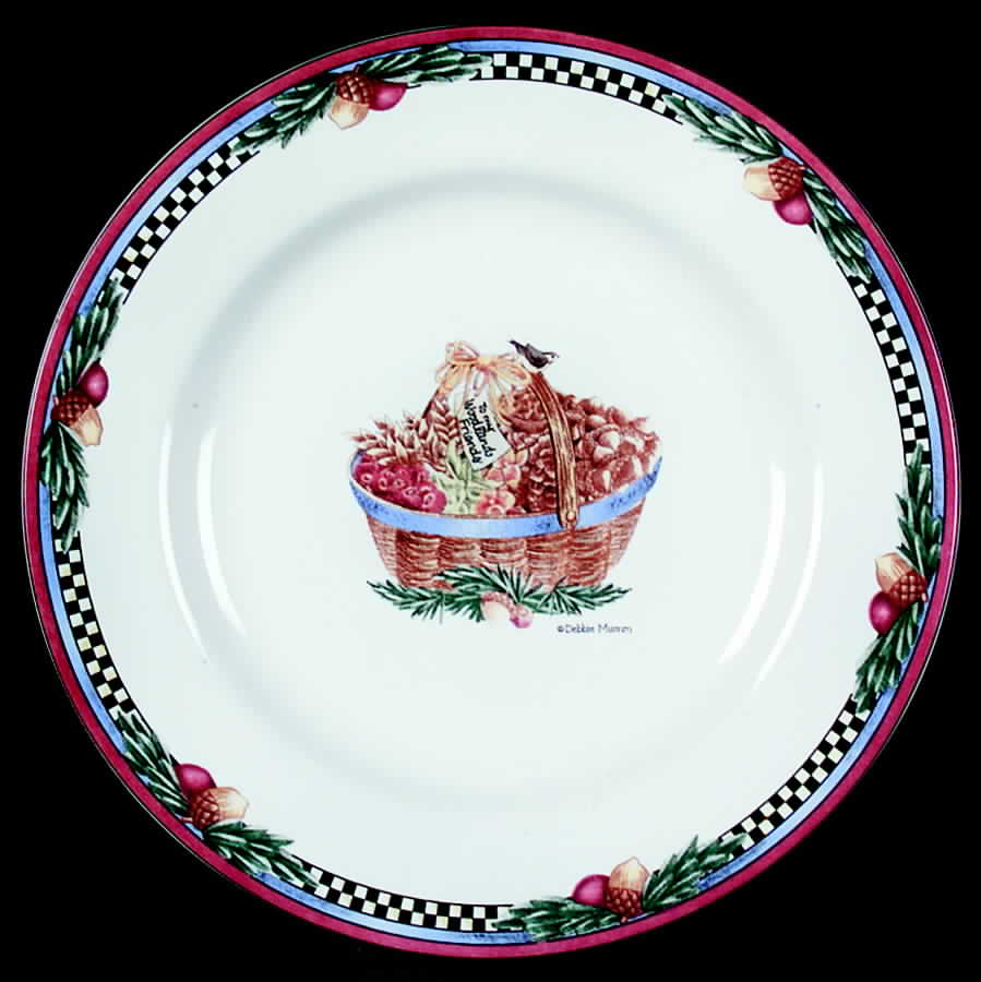 Pine Cone Salad Plate by Sakura-1