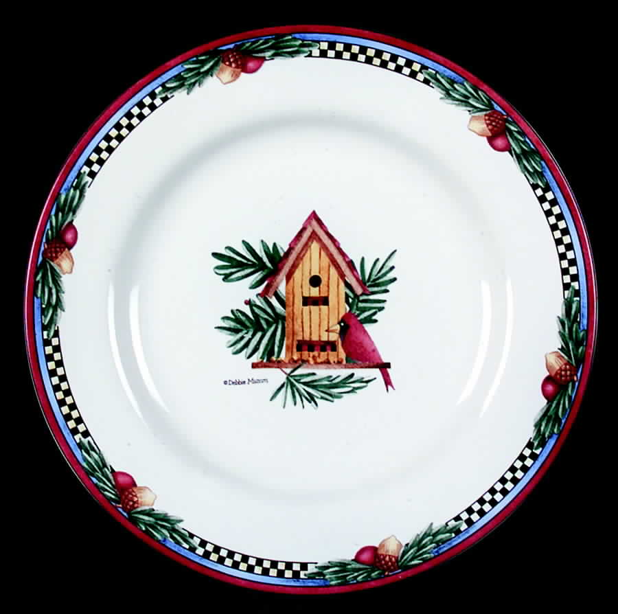 Pine Cone Salad Plate by Sakura-1