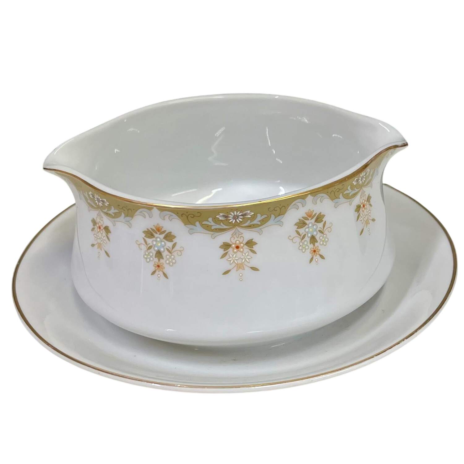 SON60 Gravy Boat with Attached Underplate by Sone-1