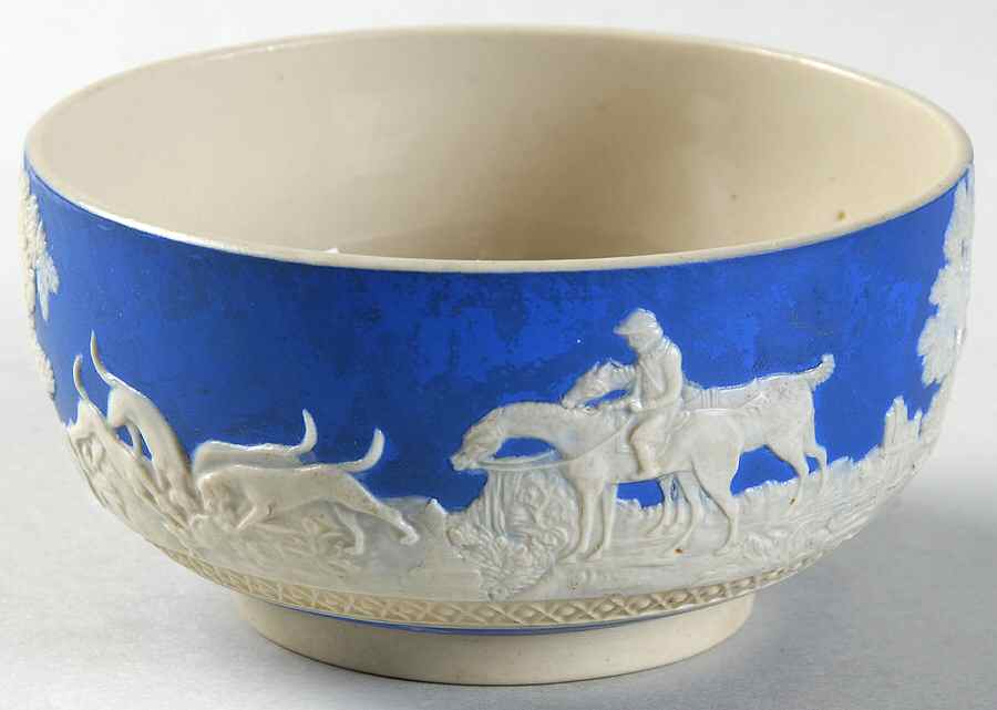 Fox Hunting Open Sugar Bowl by Spode-1