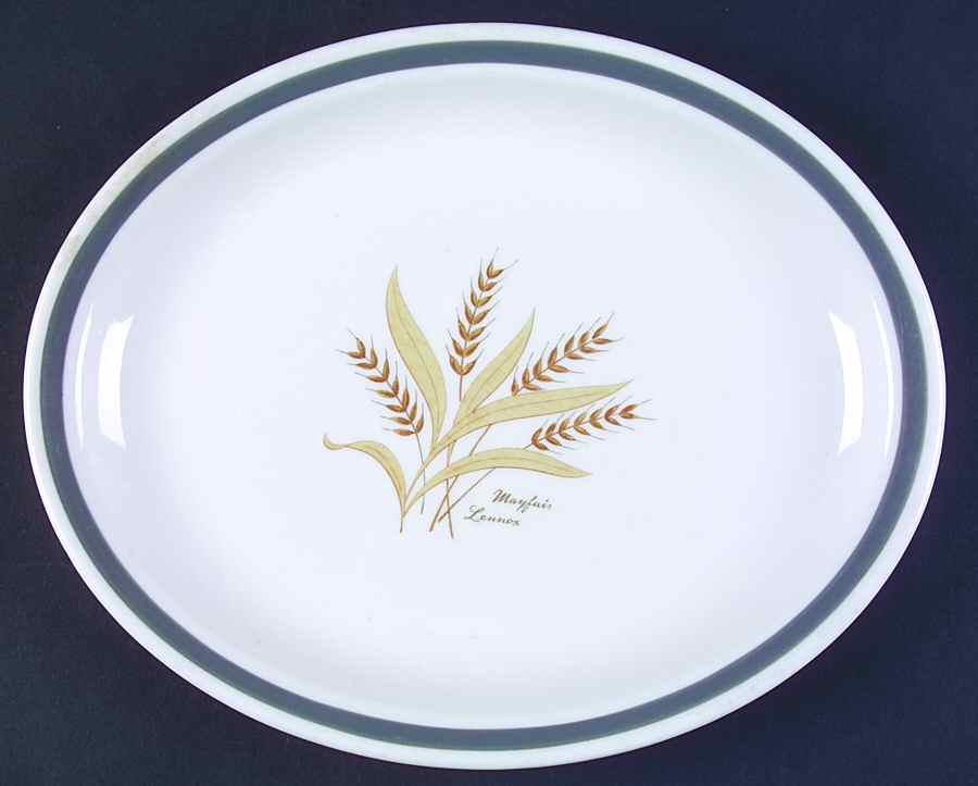 Mayfair Lennox 9" Oval Serving Platter by Syracuse-1