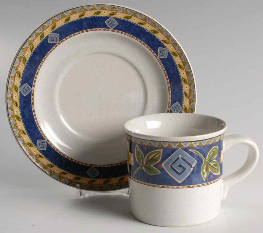 Chatham Flat Cup & Saucer Set by Studio Nova-1