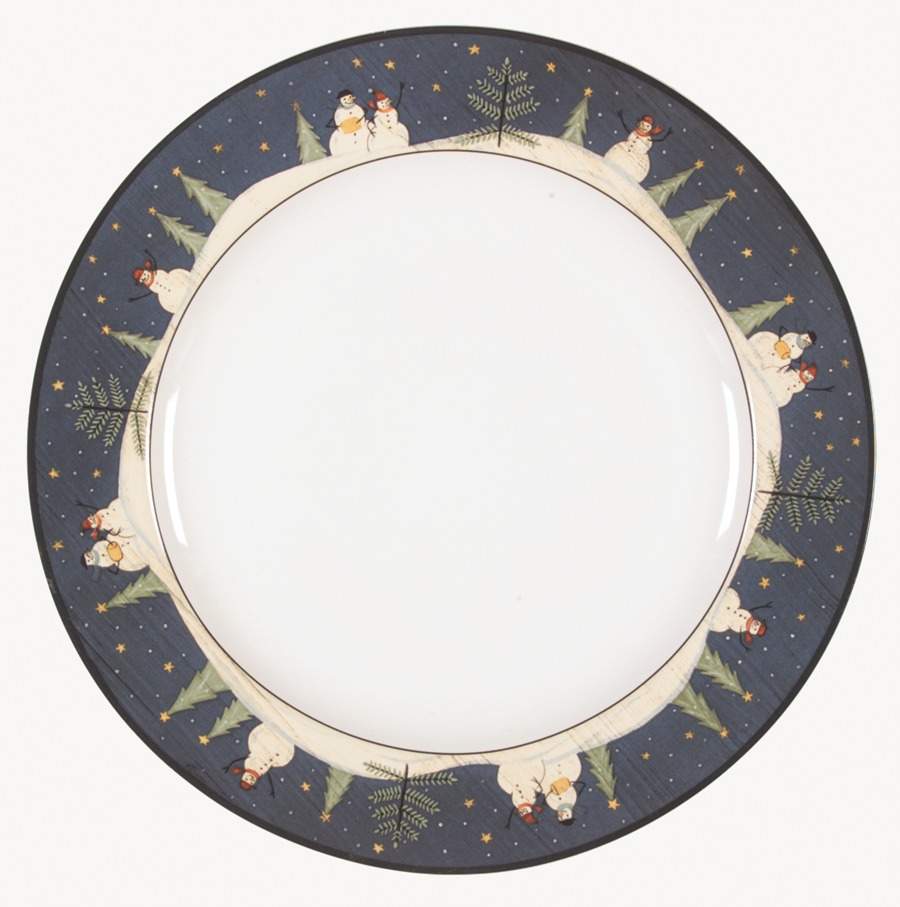 Home For The Holidays 12" Chop Plate (Round Platter) by Sakura-1