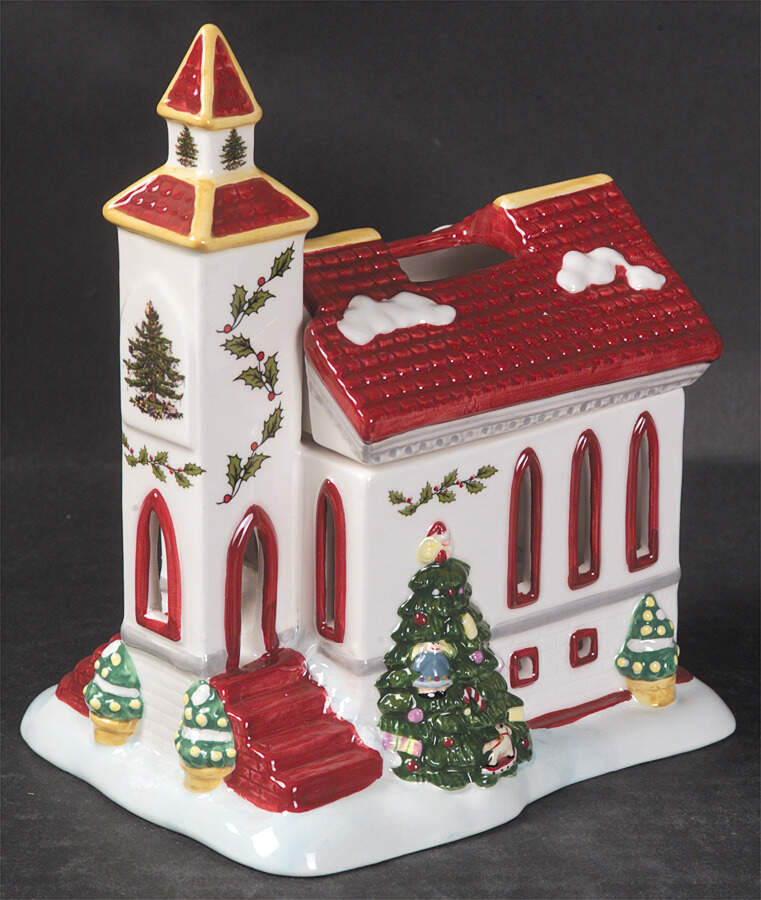 Christmas Tree Votive Candleholder by Spode-1