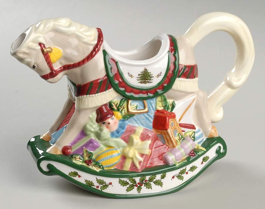 Christmas Tree Figural Creamer by Spode-1