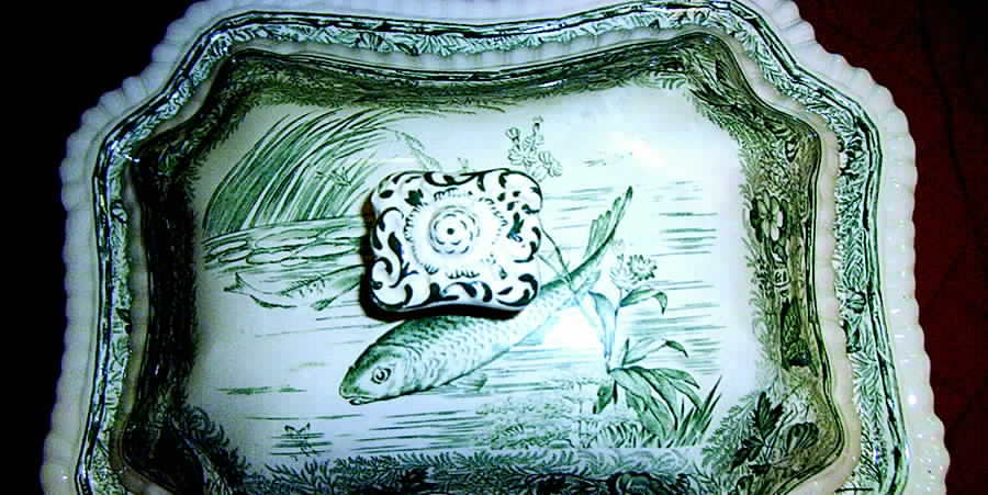 SP251 Lid for Rectangular Vegetable by Spode-1