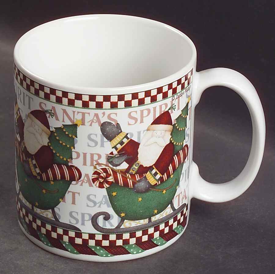 Santa's Spirit Mug by Sakura-1
