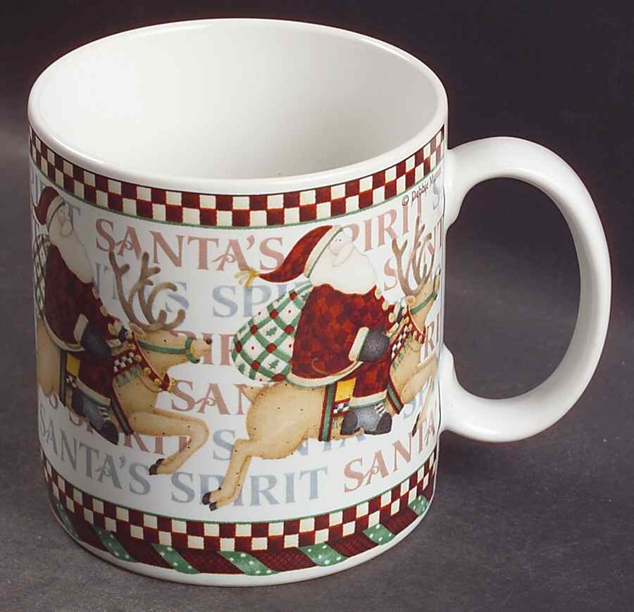 Santa's Spirit Mug by Sakura-1