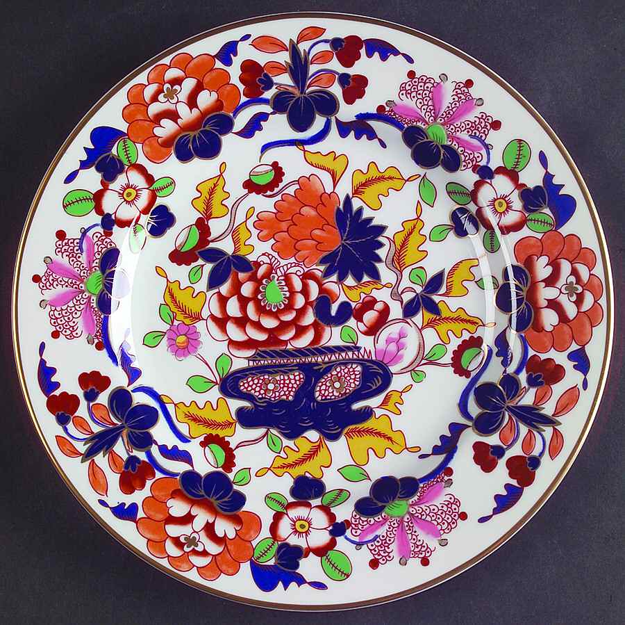 Classic Imari Salad/Dessert Plate by Sadek-1