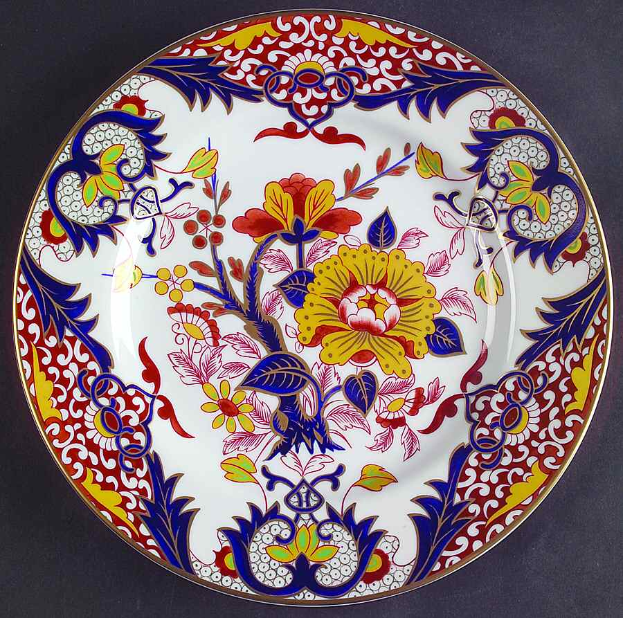 Classic Imari Salad/Dessert Plate by Sadek-1