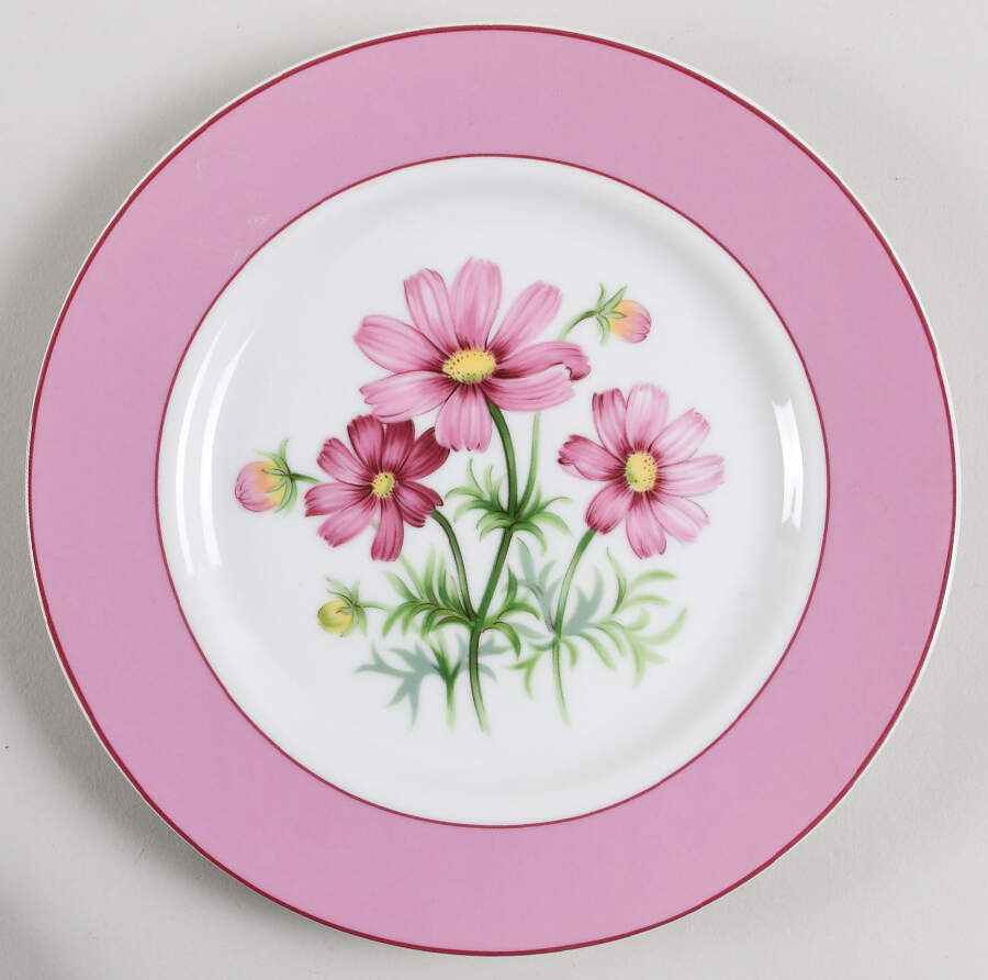 Flower Garden Salad Plate by Sadek-1
