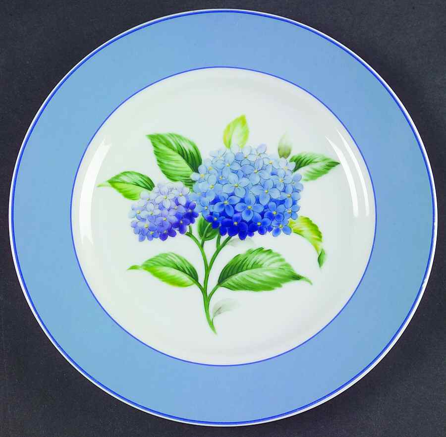 Flower Garden Salad Plate by Sadek-1
