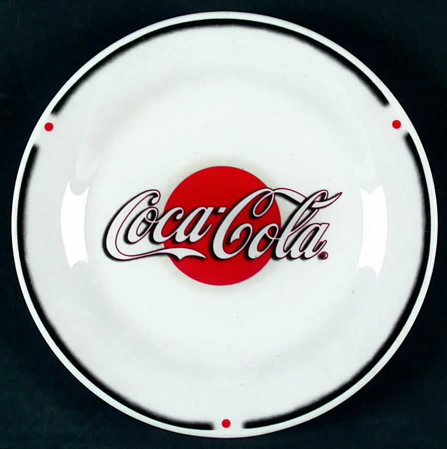 Coca Cola Salad Plate by Sakura-1