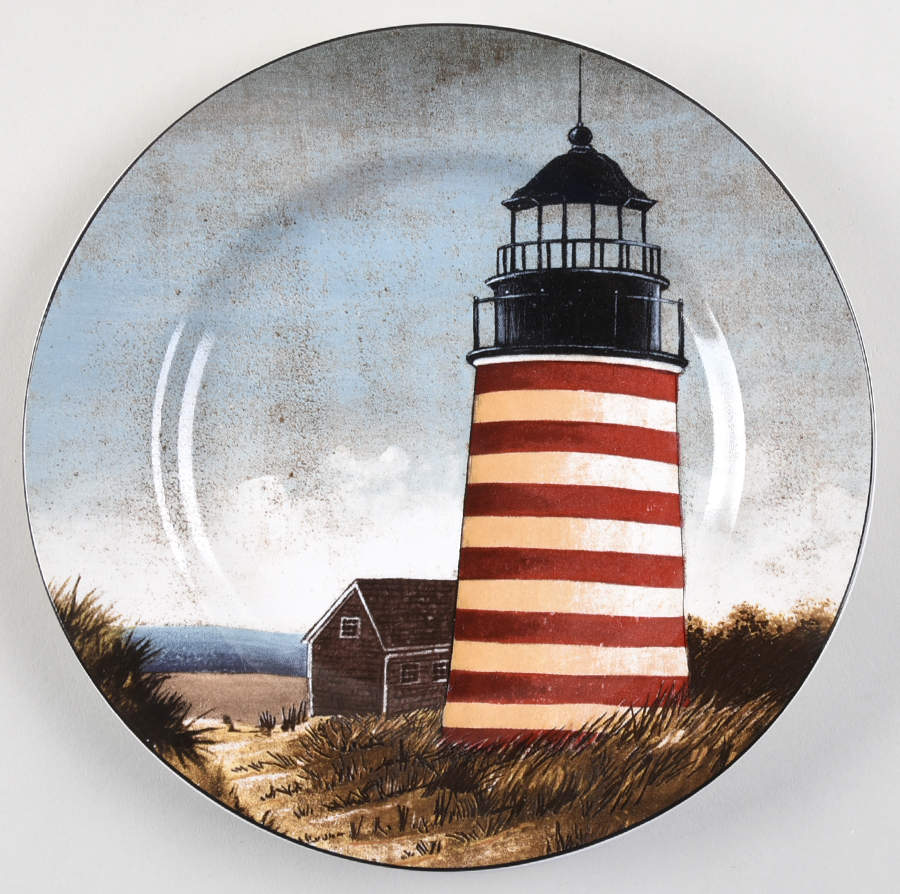 By The Sea (Made In Indonesia) Salad/Dessert Plate by Sakura-1