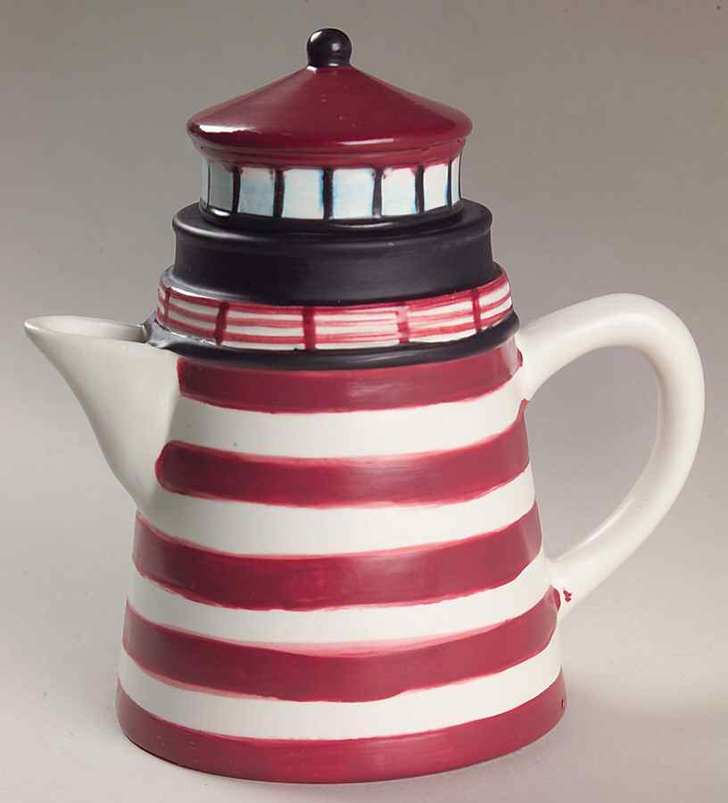 By The Sea (Made In China, Handpaint) Figural Creamer & Lid by Sakura-1