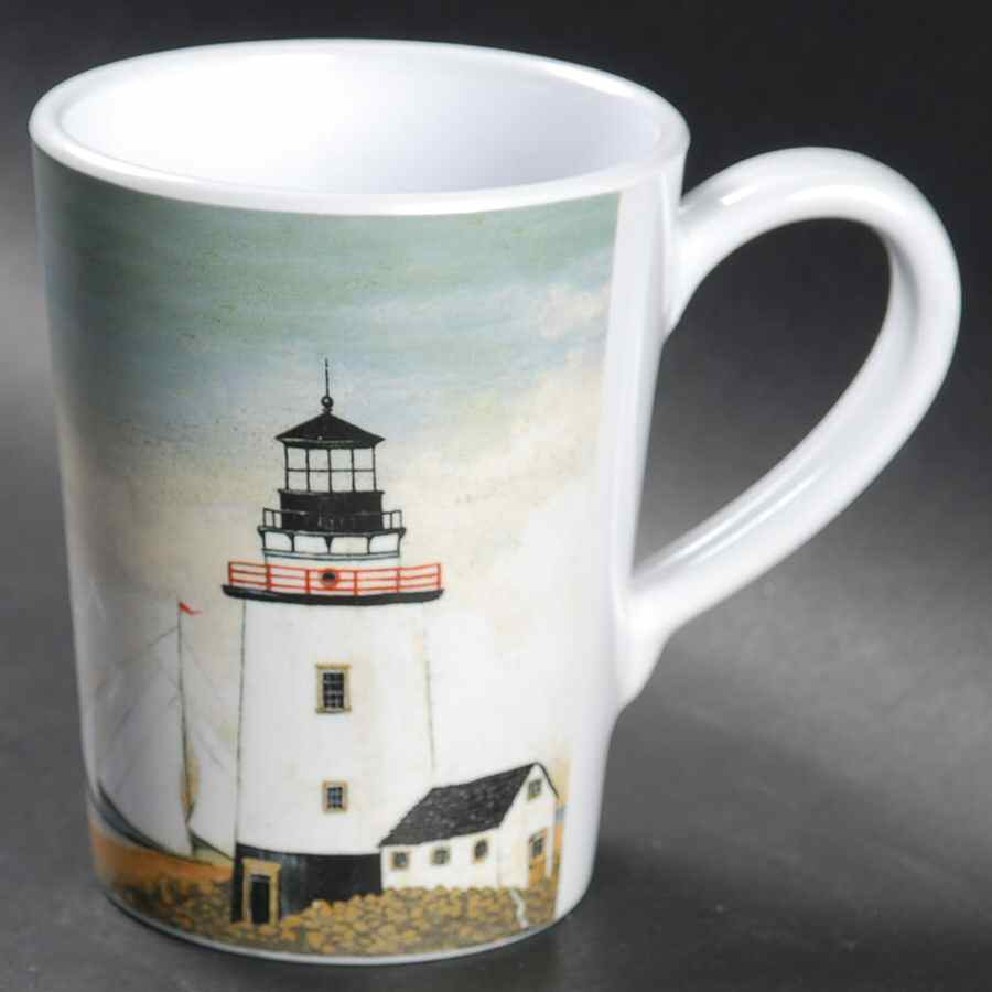 By The Sea (Made In China, Handpaint) Melamine Mug by Sakura-1
