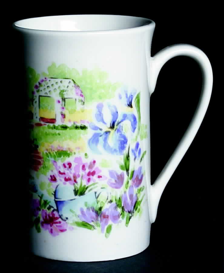 Garden Trellis Cappuccino Mug by Studio Nova-1