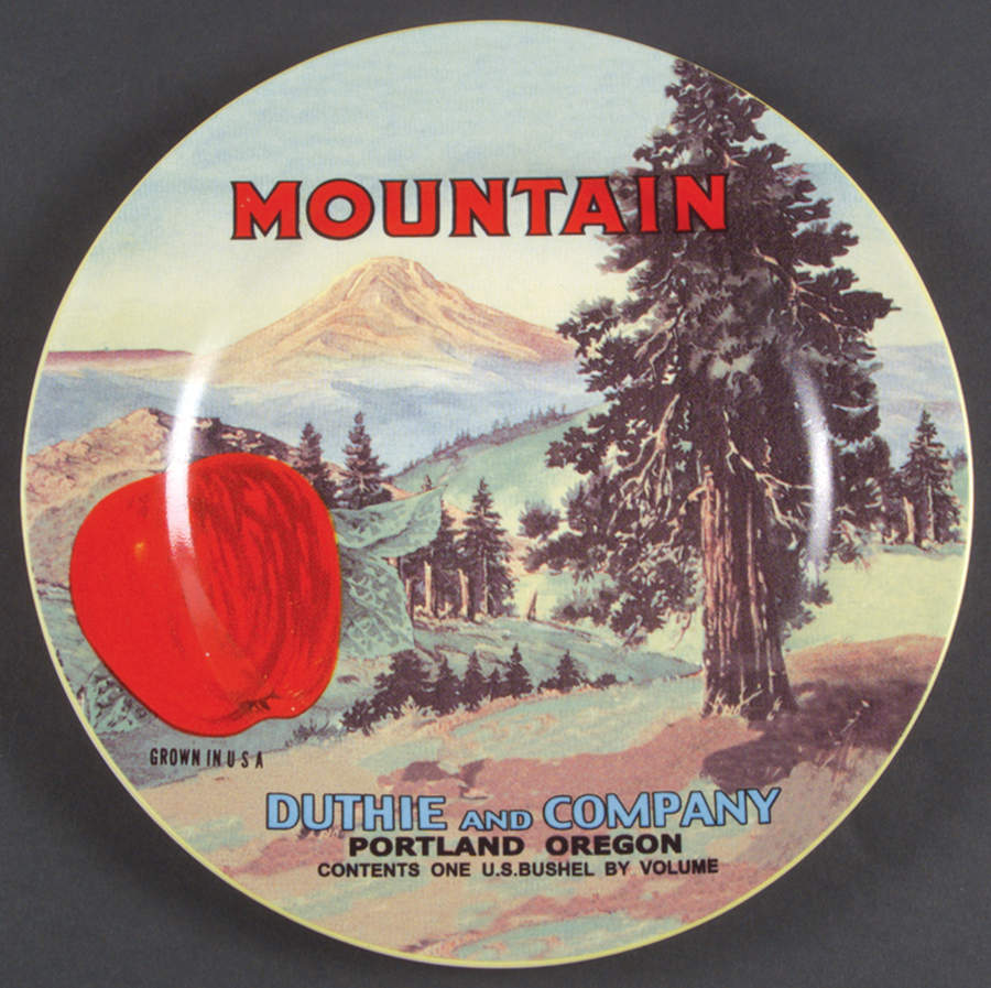 Vintage Labels Salad/Dessert Plate by Sakura-1