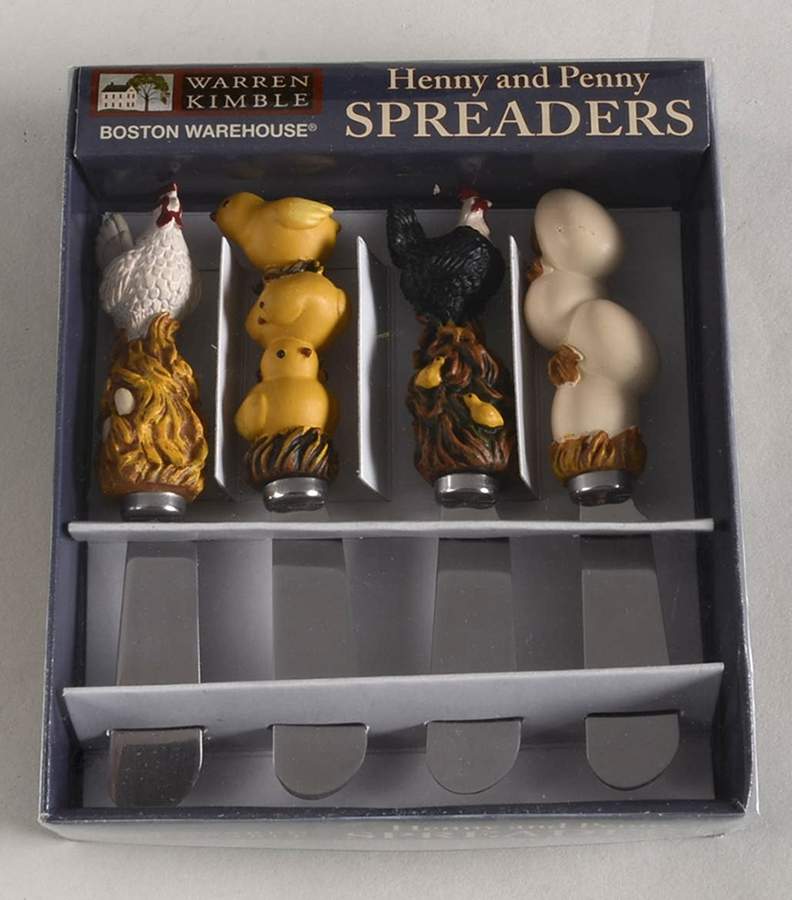 Henny Penny Individual Spreader - Set of 4 Motifs by Sakura-1