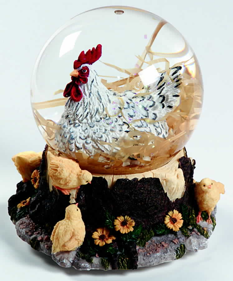 Henny Penny Snow Globe by Sakura-1