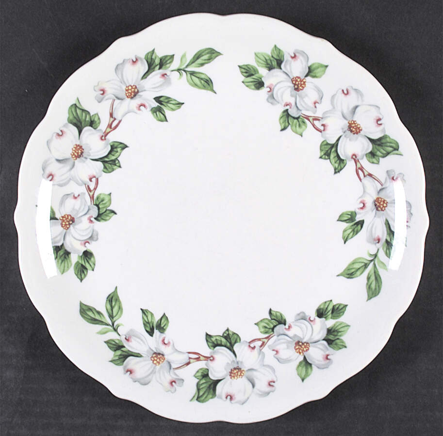 Dogwood (Restaurant, Scalloped, Coupe) Dinner Plate by Syracuse-1