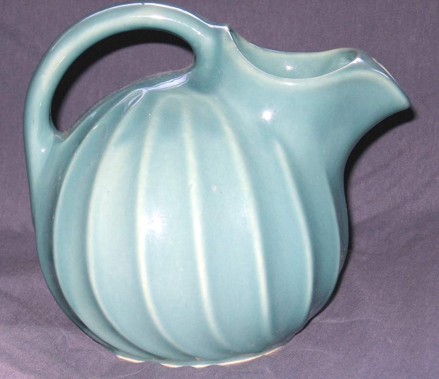 Valencia Green Ball Jug by Shawnee-1