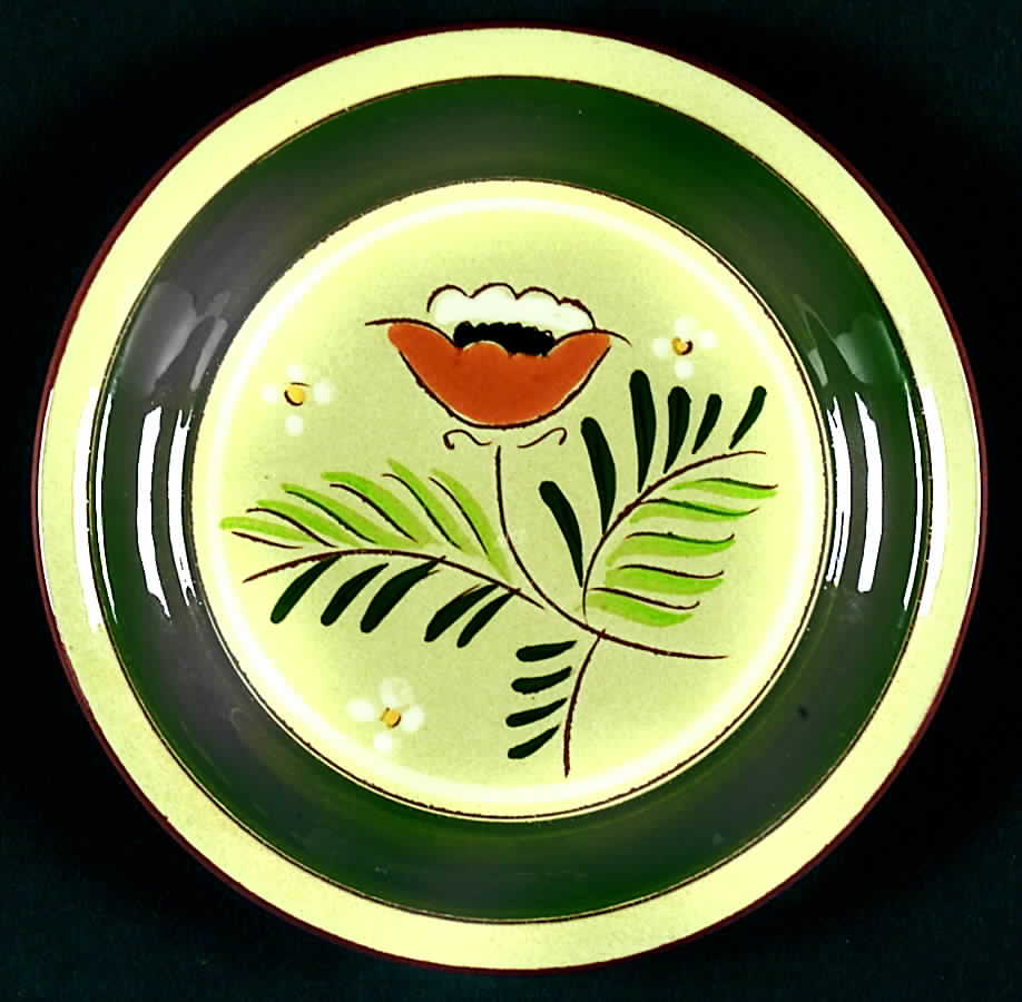 Poppies Ashtray/Coaster by Stangl-1