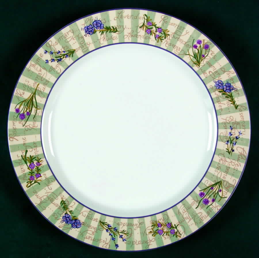 Herb Garden Dinner Plate by Sakura-1