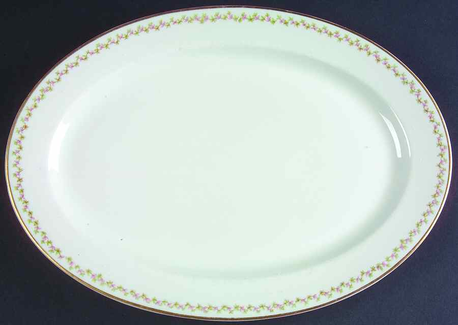 SY574 12" Oval Serving Platter by Syracuse-1