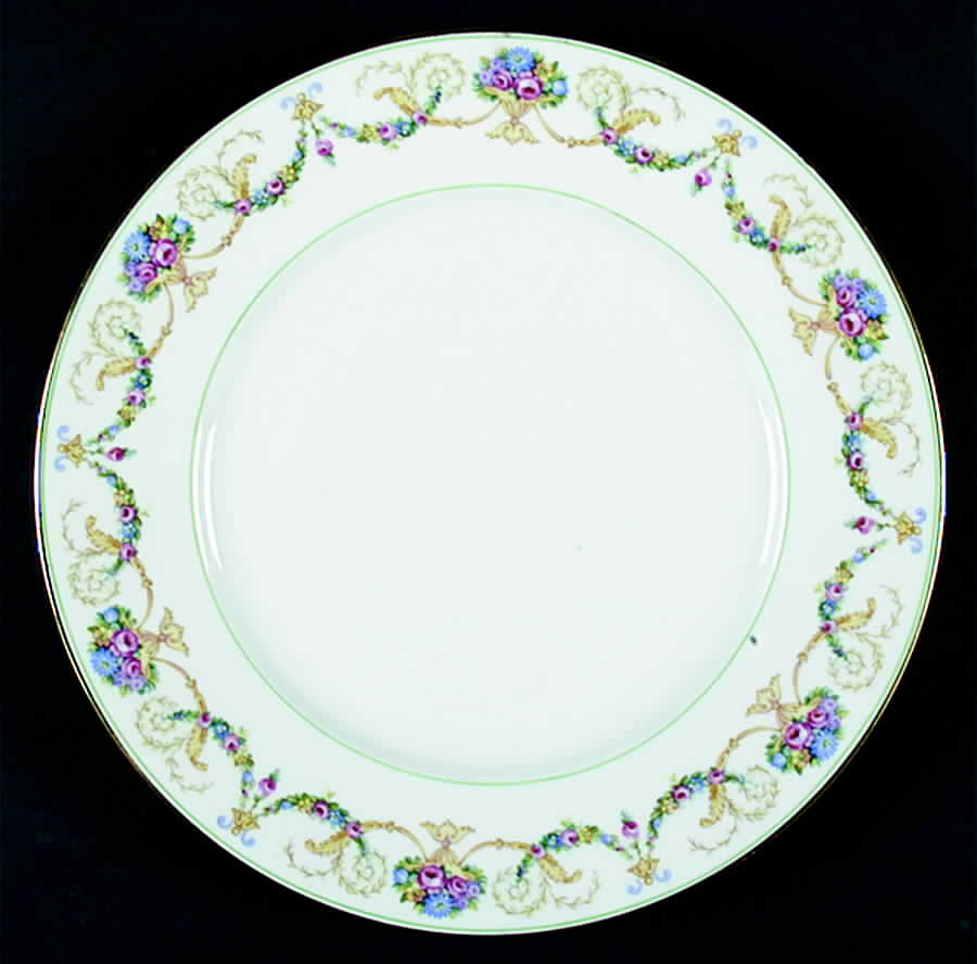 HCZ253 Green Verge Dinner Plate by Haas-Czjzek Coronado-1