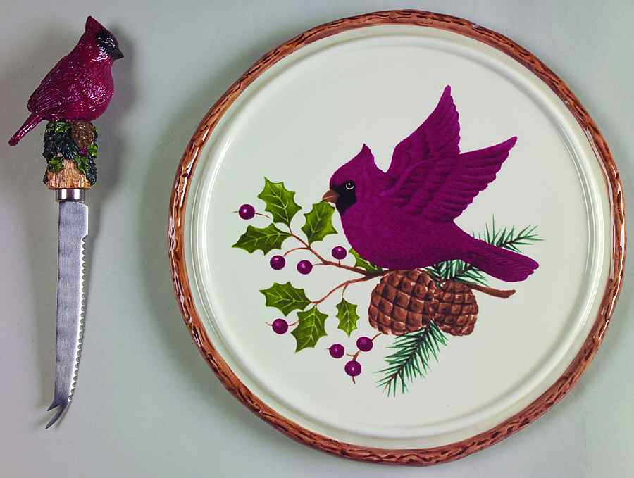 Knollwood Cheese Plate & Knife Set by Sonoma Home-1