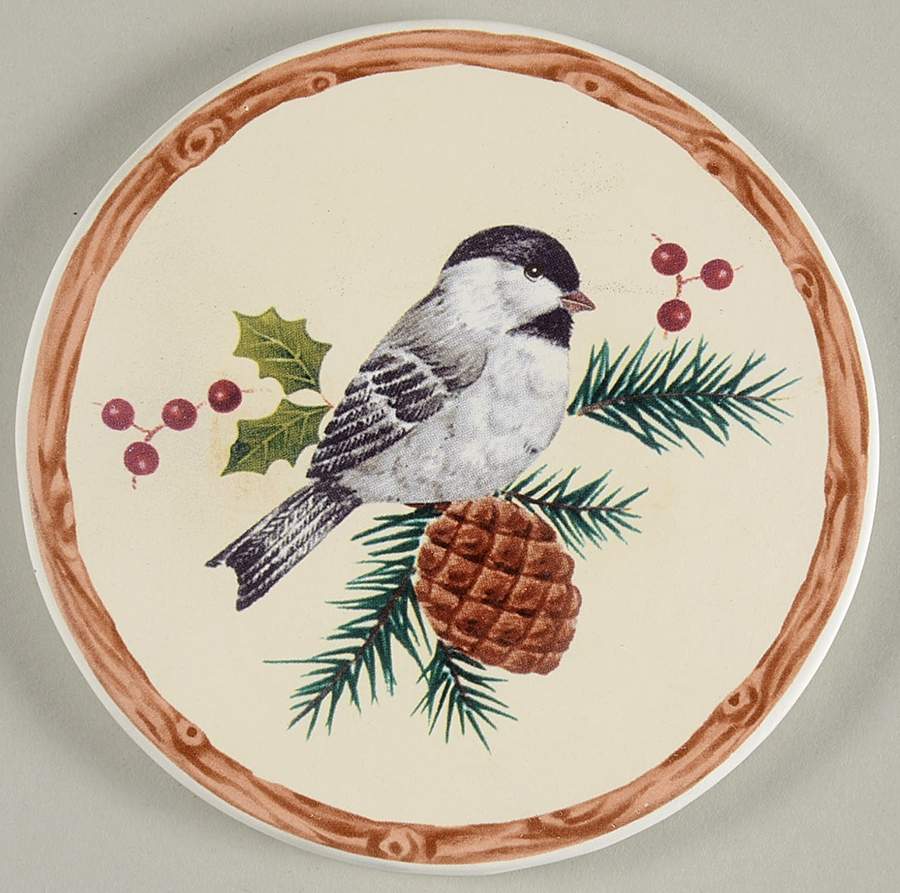 Knollwood Cork Back Round Coaster by Sonoma Home-1