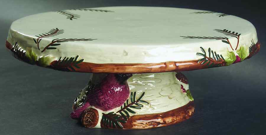 Knollwood 11" Diameter Pedestal Cake Stand by Sonoma Home-1