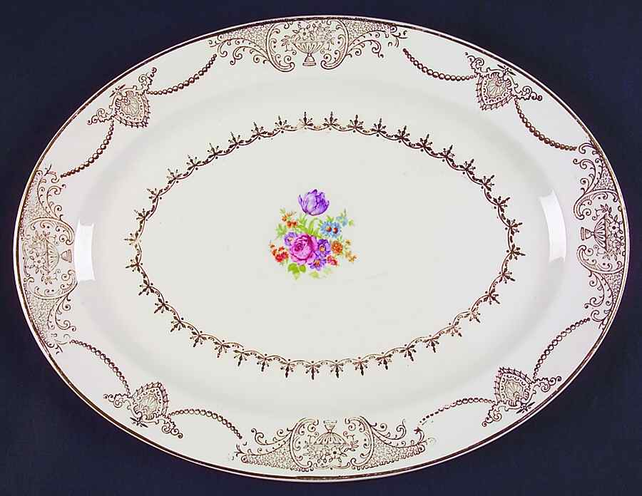 STT2 13" Oval Serving Platter by Stetson-1
