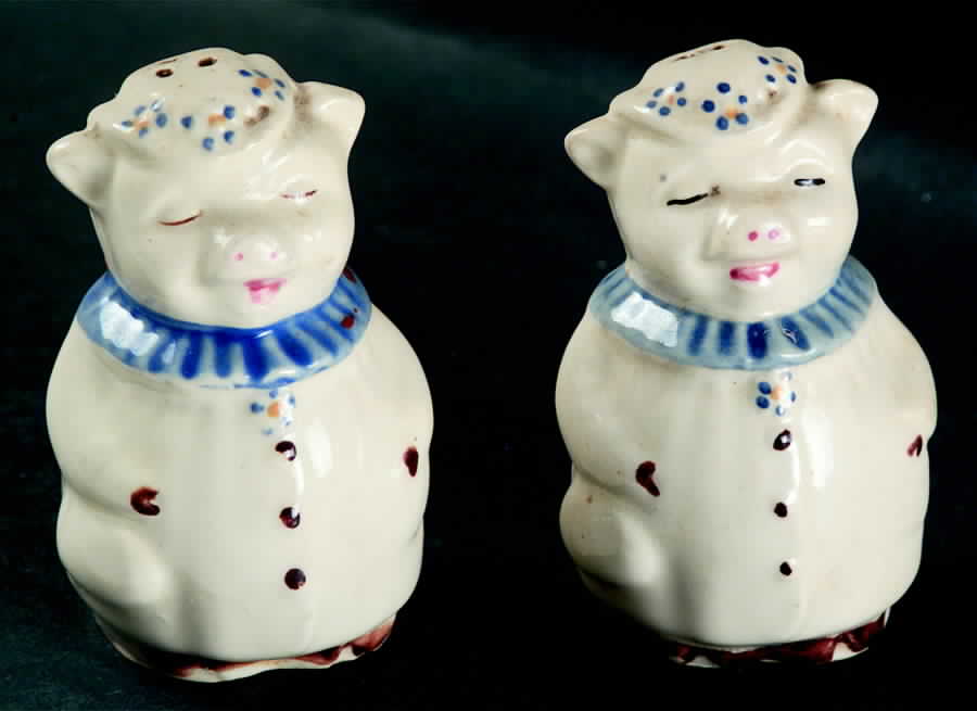 Winnie Pig Small #3 Salt Shaker by Shawnee-1