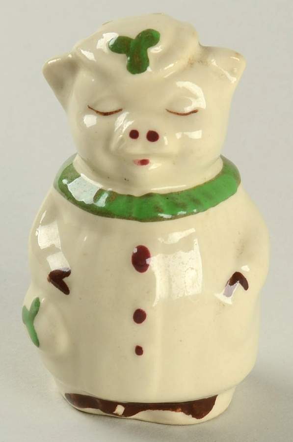 Winnie Pig Small #1 Salt Shaker by Shawnee-1