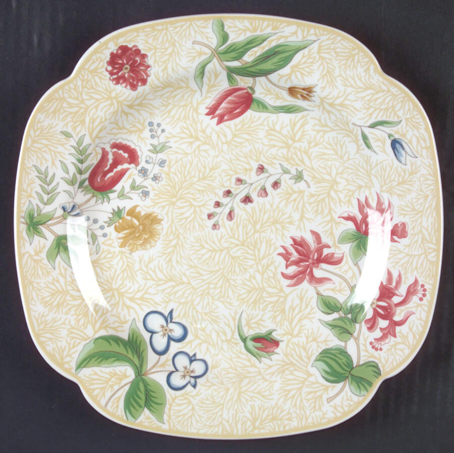 Blaikley Fern Square Dessert Plate by Spode-1