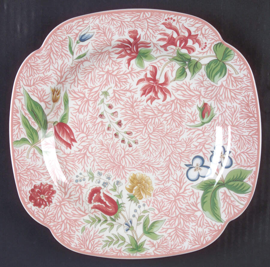 Blaikley Fern Square Dessert Plate by Spode-1