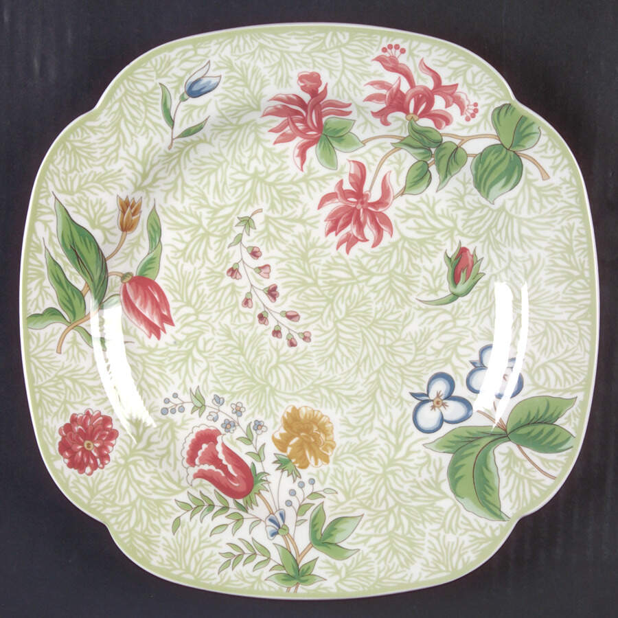 Blaikley Fern Square Dessert Plate by Spode-1