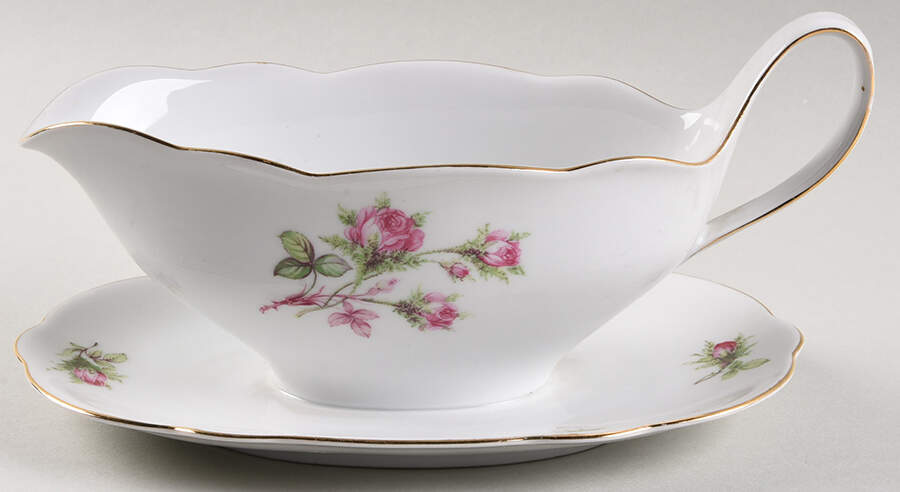 08186 Gravy Boat with Attached Underplate by Scherzer-1