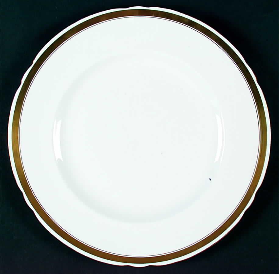 Elegant (Scalloped) Dinner Plate by Shelley-1
