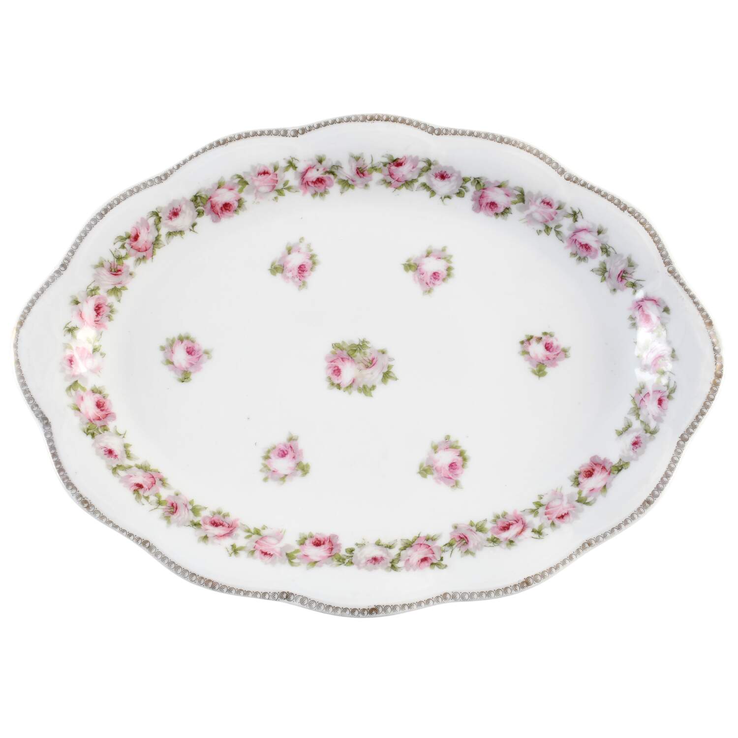 SCR253 15" Oval Serving Platter by Scherzer-1